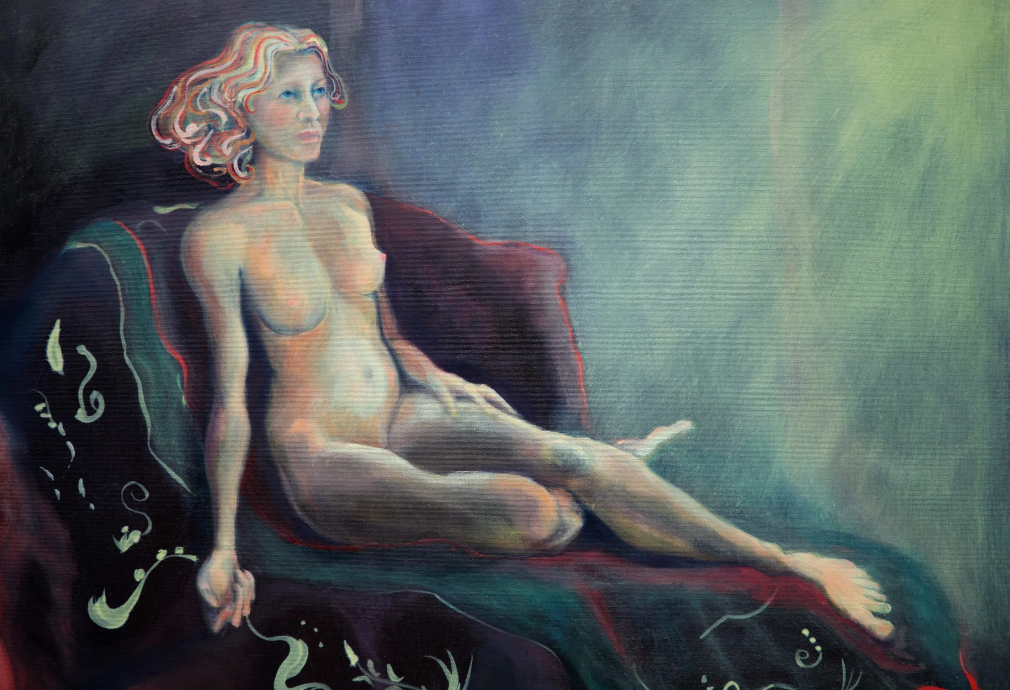 Hemels naakt — schilderij van Jeanne Thijssen
