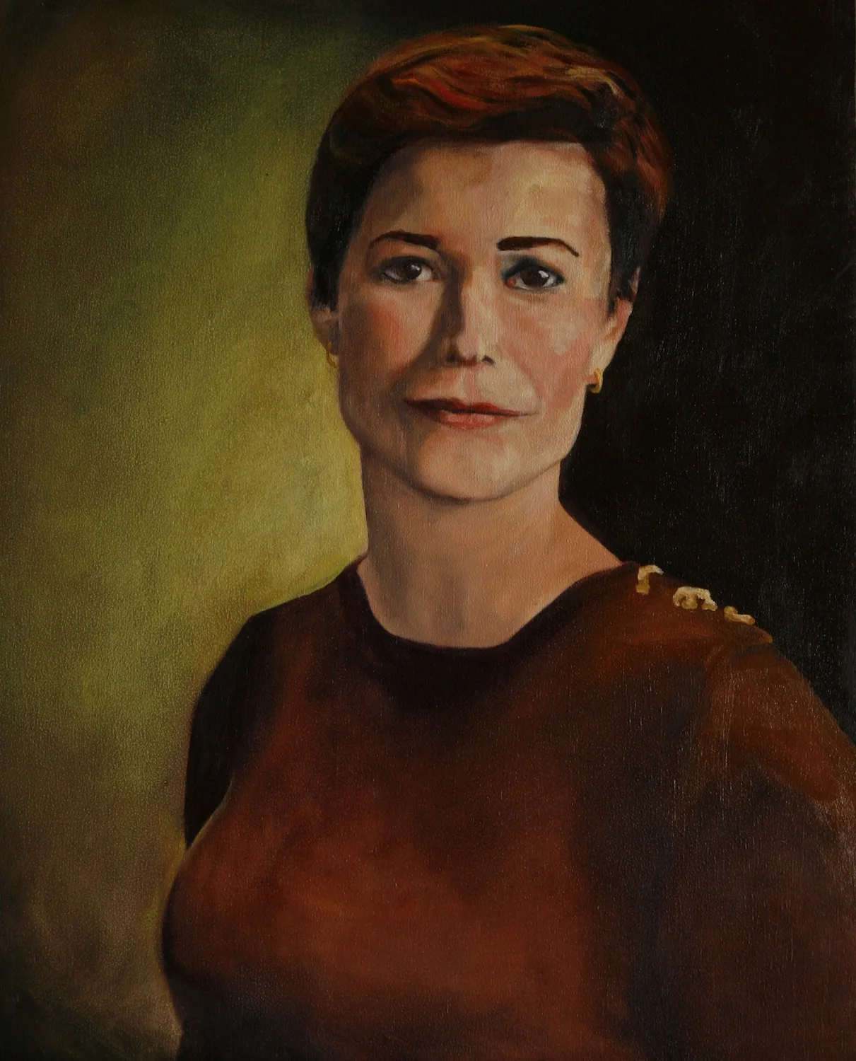 Annechien — schilderij van Jeanne Thijssen